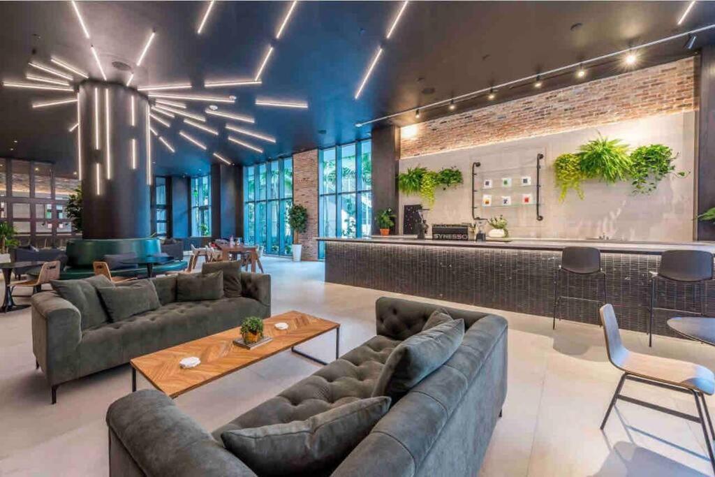 Vibrant Studio Downtown Miami Lägenhet Exteriör bild