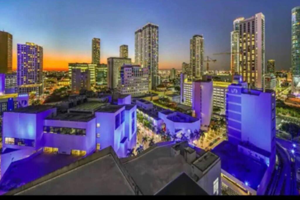 Vibrant Studio Downtown Miami Lägenhet Exteriör bild